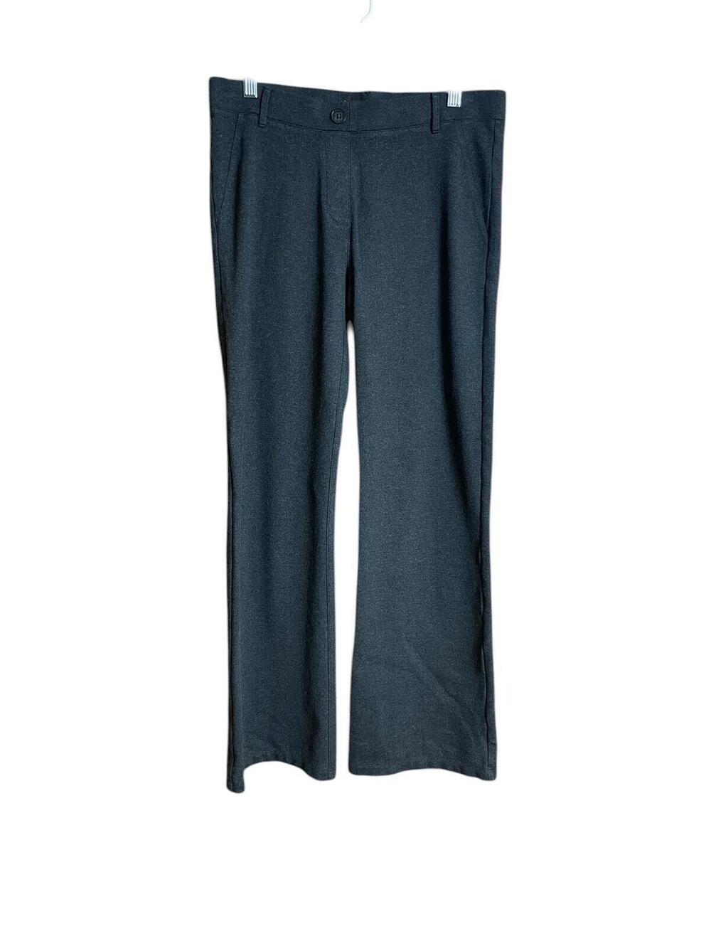 Betabrand career knit gray pants large